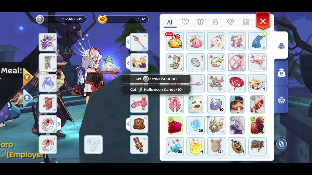 Ragnarok M Halloween Candy Giftbox YouTube