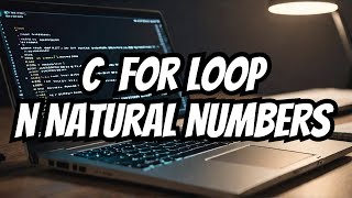 Program to Print First n Natural Numbers in C Programming Language using FOR LOOP