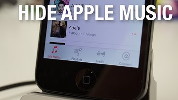 How to Hide Apple Music!