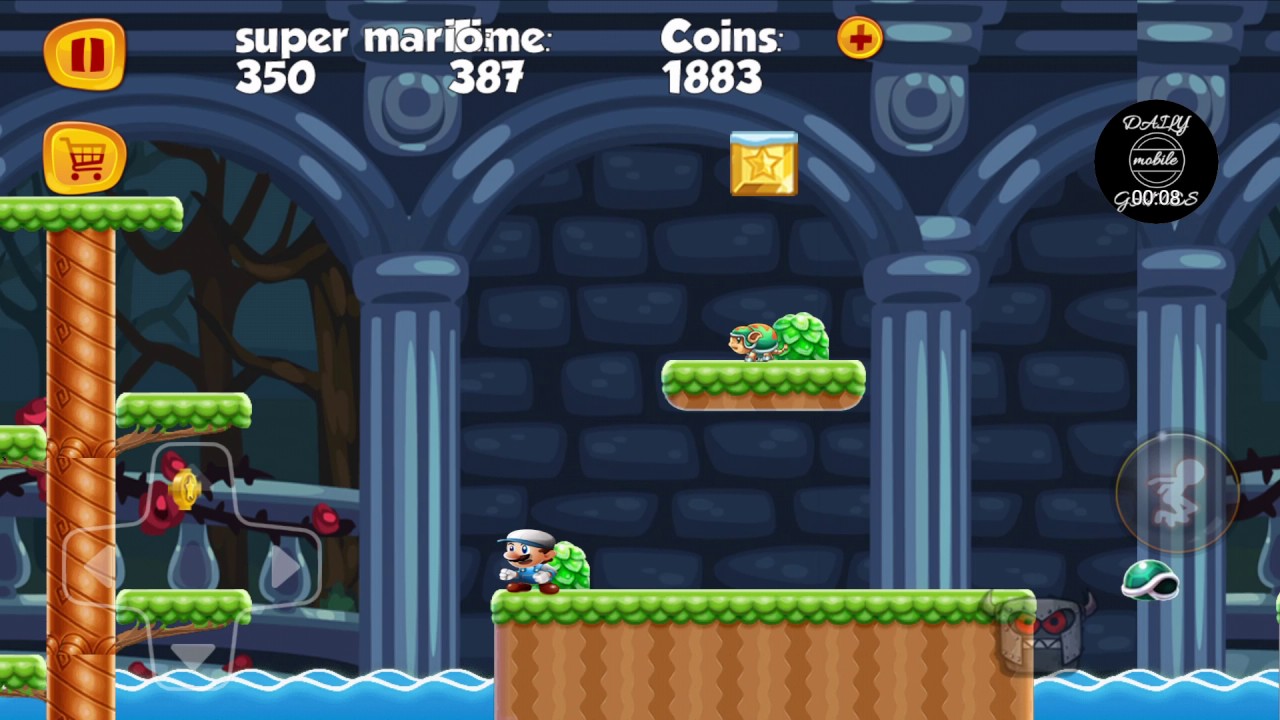 Play Super Mario jungle run  Free Online Games. KidzSearch.com