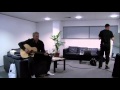 Alex Lifeson being goofy. hilarious!