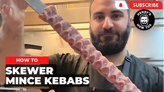 How To Skewer Mince Kebabs | Ep 609