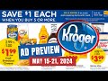 Mega sale kroger ad preview for 515521  buy 5 save 1 each mega sale weekly digitals  more