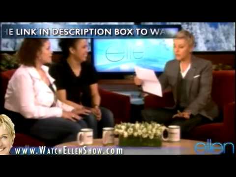 Ellen Degeneres gives money to single mother / 02/...