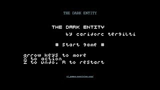 Making and uploading a game in PuzzleScript - The dark entity