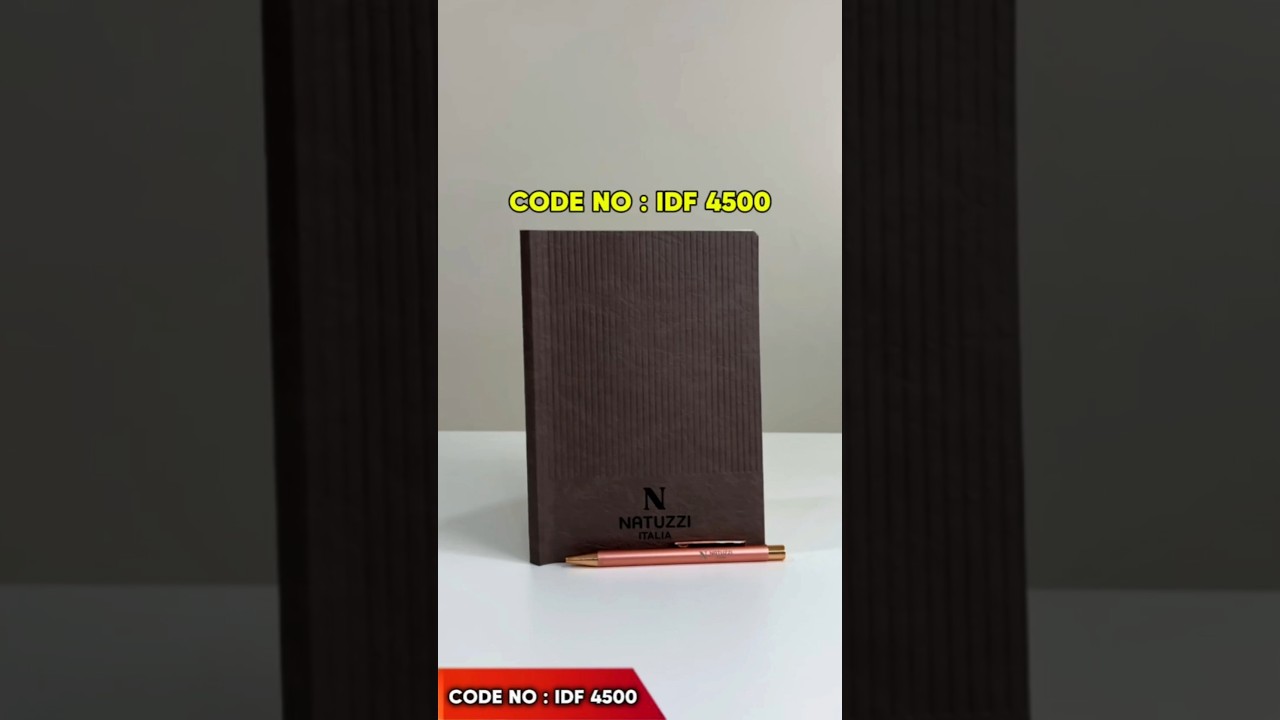 🎁 Premium 2 in 1 Corporate Gift Set | A5 Flexible Notebook & Pen  