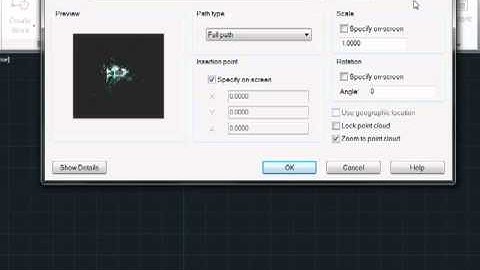Point Clouds: Attaching Cloud Files