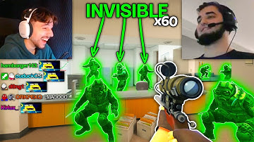 TF2 PRO vs. 60 INVISIBLE HIDERS... (1v60)
