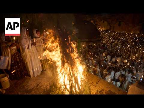 Ethiopian Orthodox Christians celebrate Meskel and call for peace