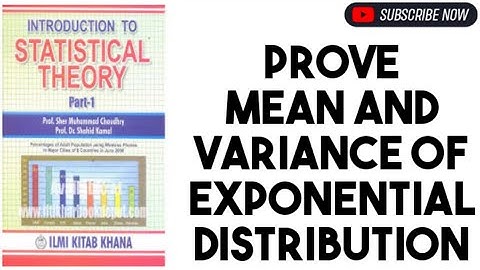 Ch# 9 Continuous Probability Distribution// Lec 2 Exponential Distribution
