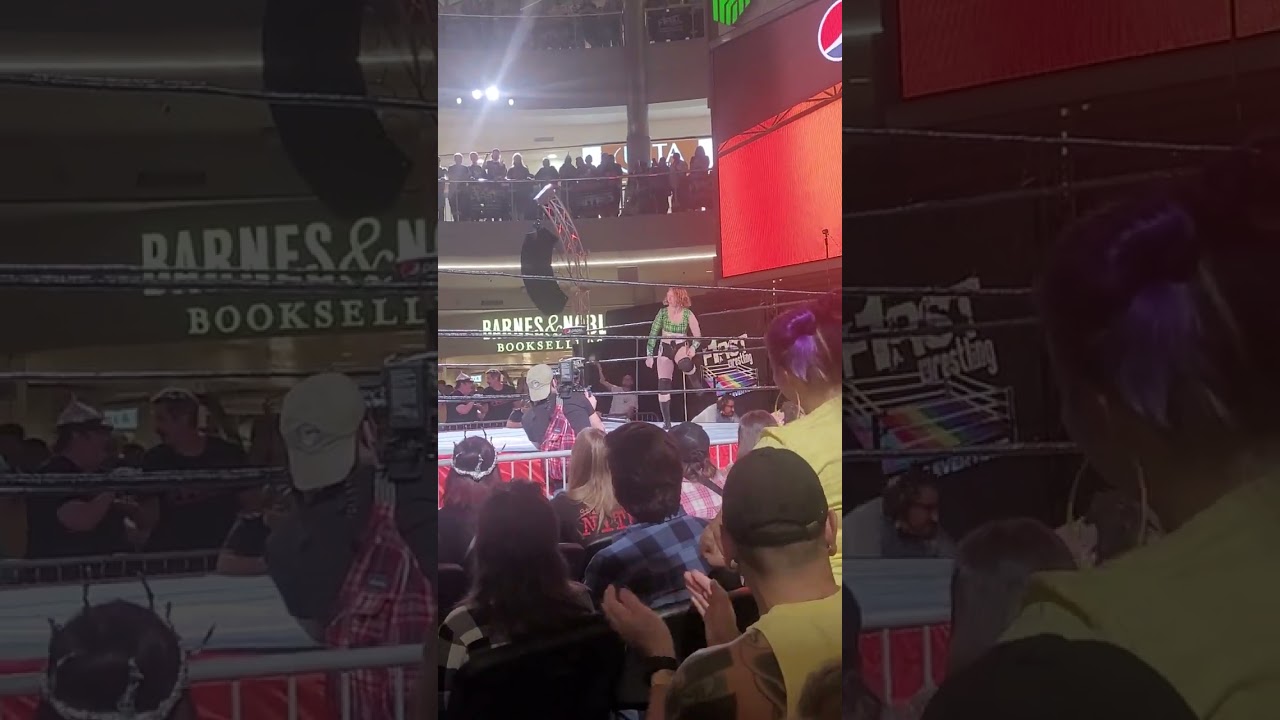 f1rst wrestling Saturday night Nitro 2023 free range Kara entrance