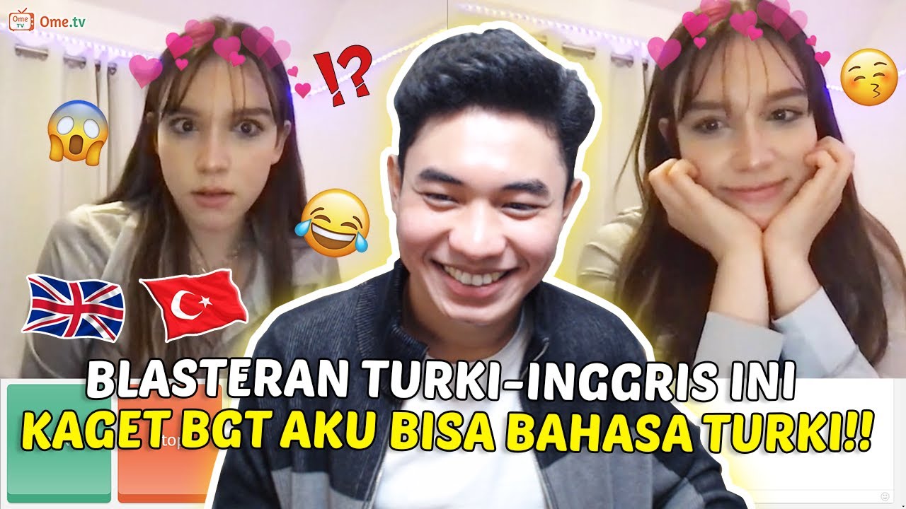 Blasteran Turki-Inggris Ini Langsung Terdiammm  Aku Ngmg Bahasa Turki !! - OmeTV Internasional