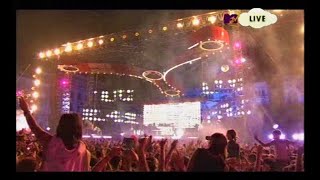 THE CHEMICAL BROTHERS - Hey boy hey girl (LIVE Trieste 2005)