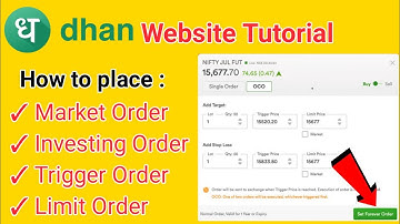 How To Use Dhan Web Explained | Complete Tutorial | @Dhan