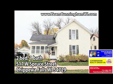 517 W Spruce Street, Chippewa Falls, WI home video tour