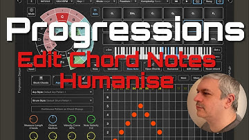 4Pockets Progressions AUv3 Intelligent Chord Generator Tutorial 5: How to edit Chord Notes, Humanize