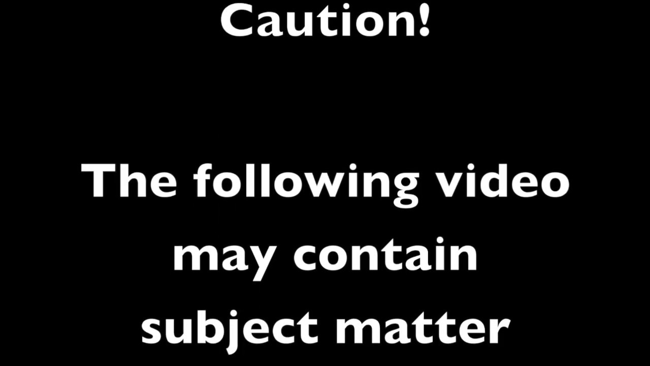 Caution! Viewer Discretion Advised. - YouTube