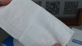 Factory Price Disposable Medical Sterile Absorbent 10x10cm 8ply Gauze Sponge 4x4 Sterile Gauze Swabs