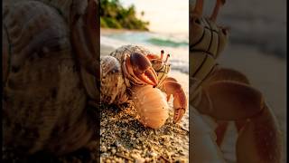 ปูเสฉวนสัตว์ที่ชอบขโมยบ้านคนอื่น #animals #animallife #shortvideo #shorts#short#short#shortsfeed