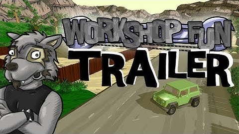 Gameplay, Trailer Cut - Blender Game Engine WIP - "Workshop Fun"