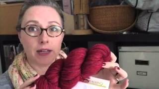 visiting the yarn stash