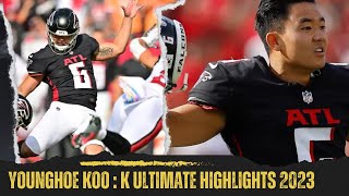 Atlanta Falcons Younghoe Koo Ultimate Highlights 2023