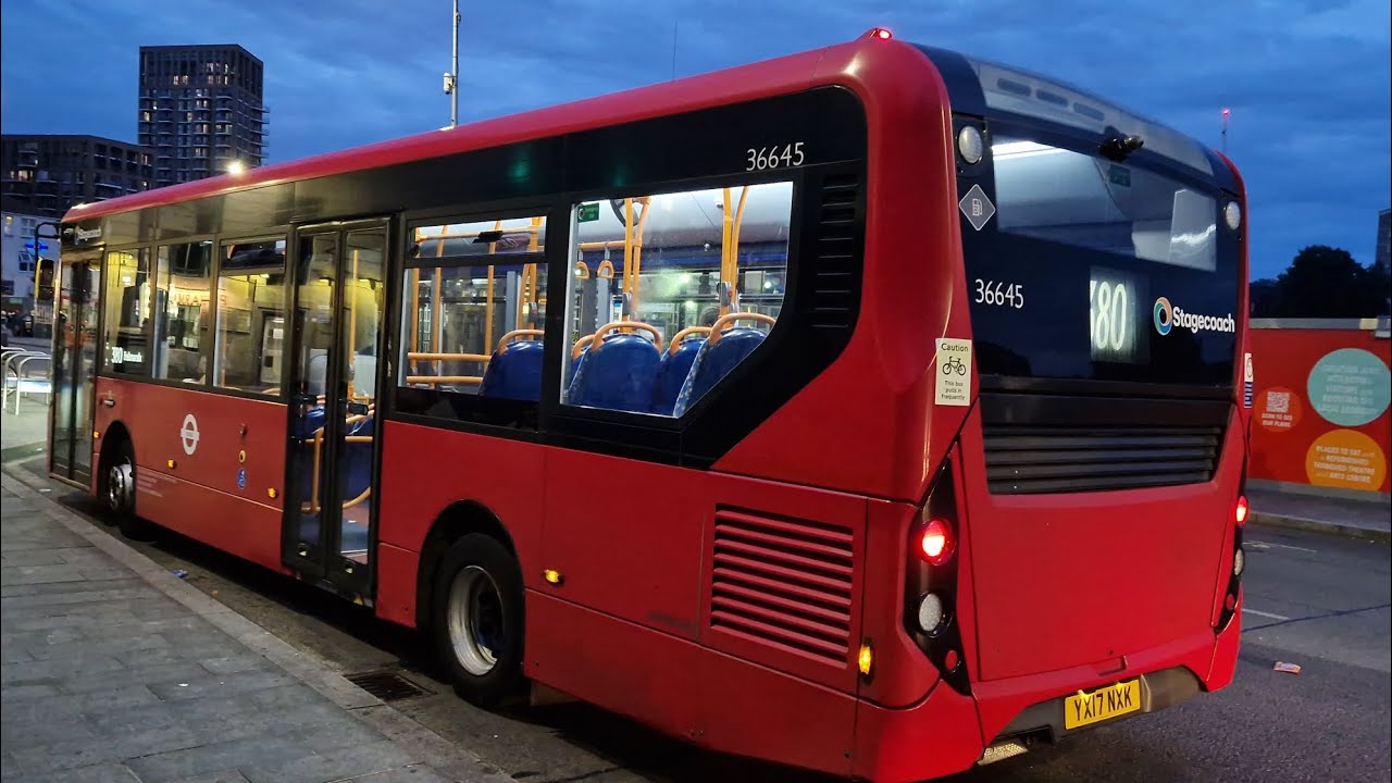 stagecoach-london-36645-yx17nxk-bus-route-380-youtube