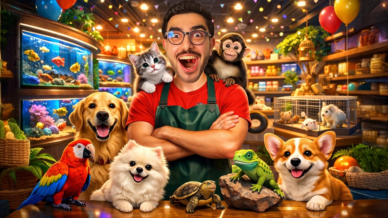 فتحت متجر لبيع الحيوانات الأليفة 🐈