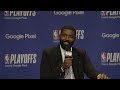 Kyrie Irving postgame; Dallas Mavericks beat and eliminated the Clippers in Game 6