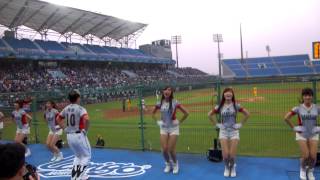 20150314 Lamigo 熱身賽 Eli、小茶、小萍、妃比 CHANCE曲