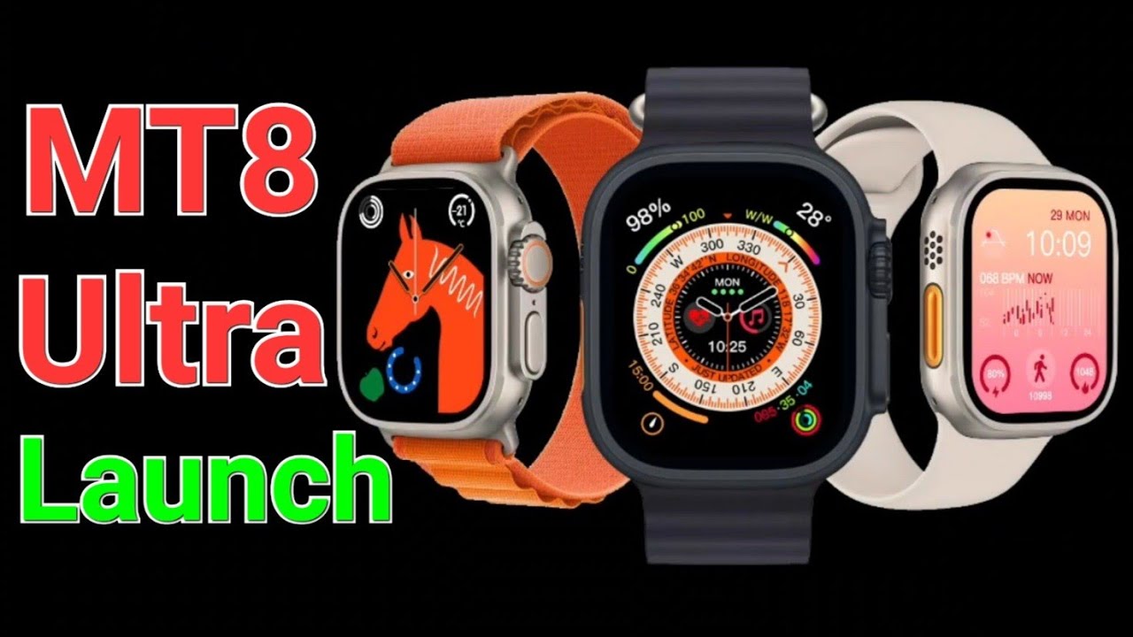 KIWITIME MT8 Ultra Smartwatch Launch-49mm 1:1 Watch Ultra Copy with ...
