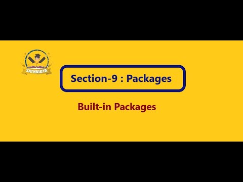 JAVA 9.1| BUILT IN PACKAGES | PACKAGES | JAVA TUTORIOLS