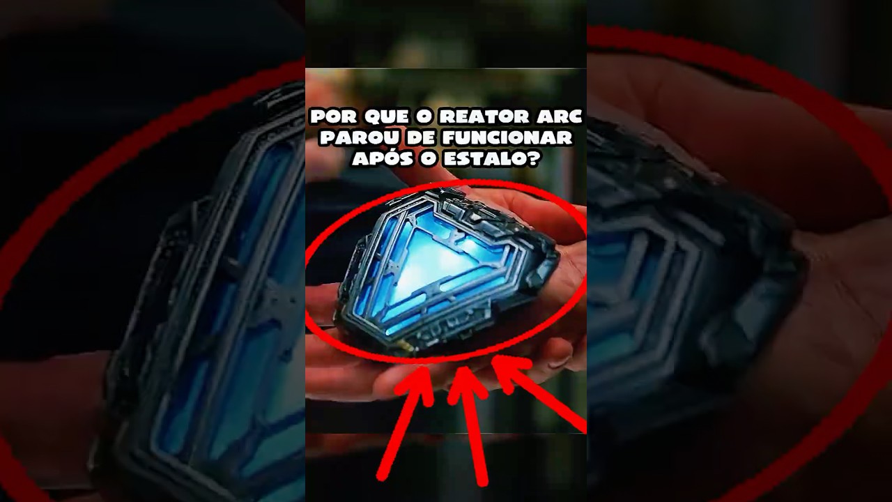 Por que o reator Arc de Tony Stark parou de funcionar após o estalo?