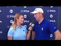 Justin Thomas Shares What It Takes to Defend His Title After a 2nd-Round 65 | 2018 PGA Championship