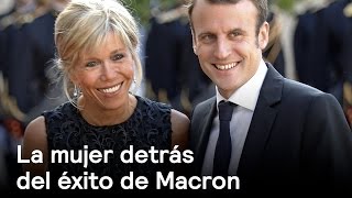 La mujer detrás del éxito de Macron