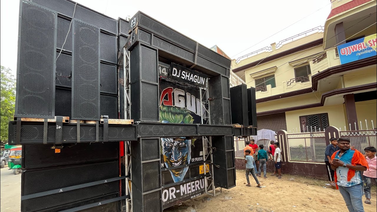 DJ SAGUN KITHORE KHATARNAK SOUND TESTING AZMGARH KAPTANGANJ 