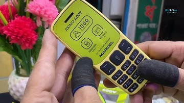 কমদামে  ভয়েস ফোন   Marcel Axino a007 Full Review