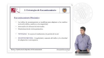 Clasificación General de los Algoritmos de Encaminamiento |  | UPV