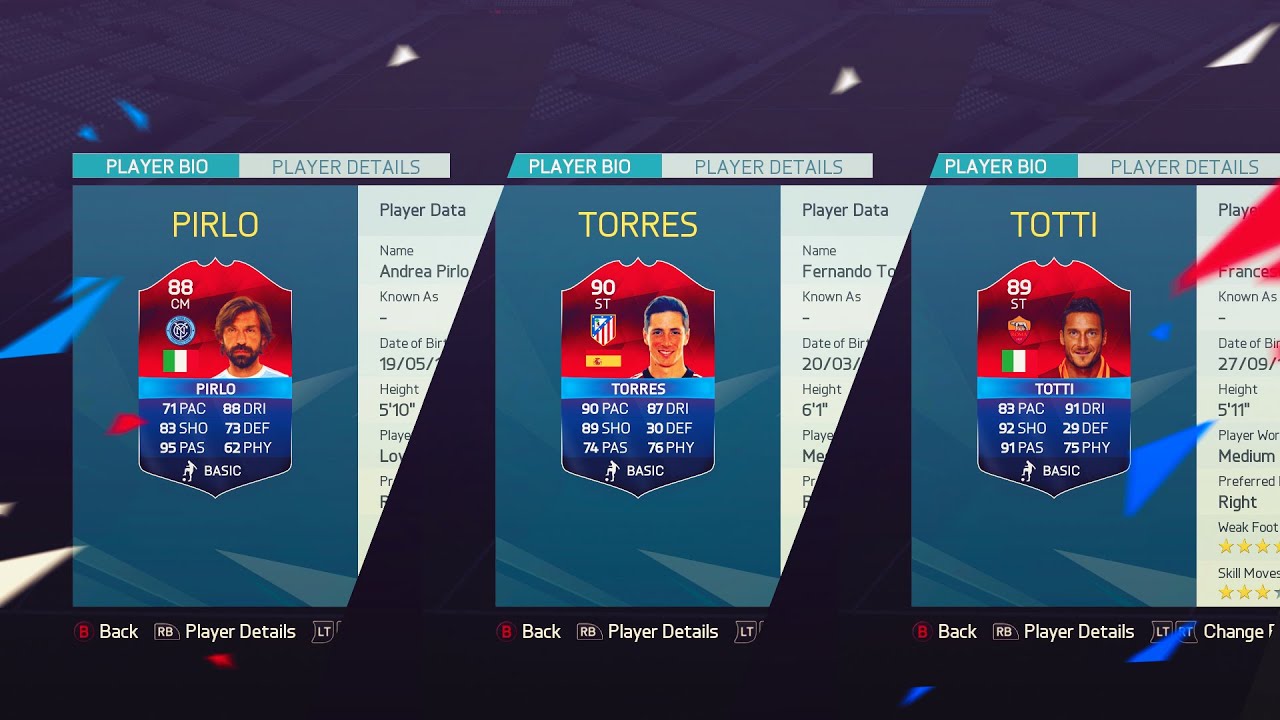 POTENTIAL CLASSIC EUROPEAN INTERNATIONAL HEROES! - TORRES, PIRLO & MORE! | FIFA 16 ULTIMATE TEAM