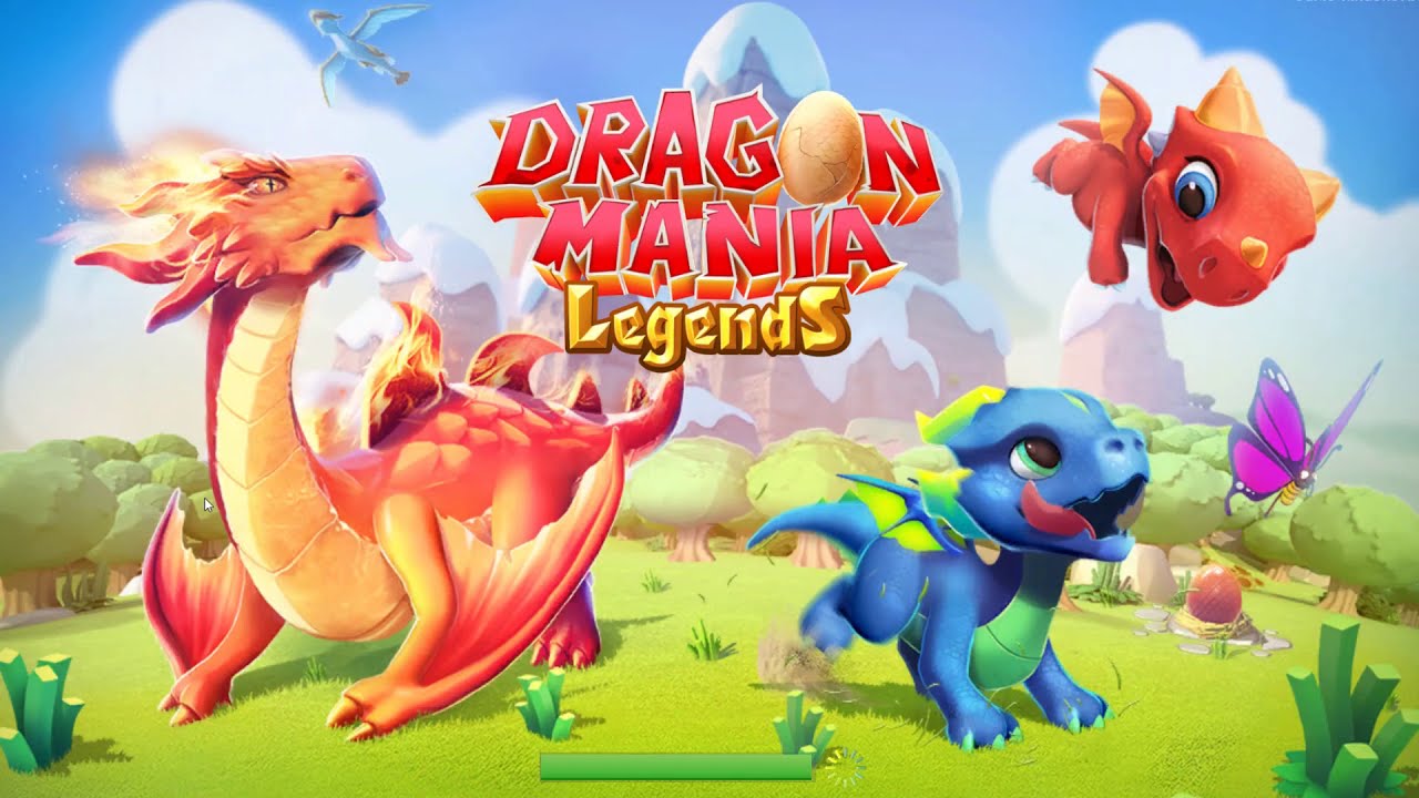 hatching of Boiling dragon (Dragon Mania legends) YouTube