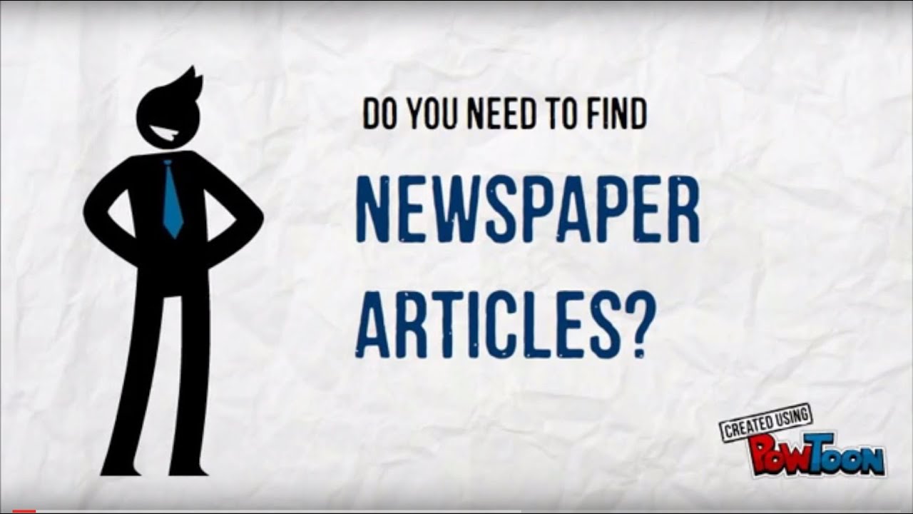 finding-newspaper-articles-youtube