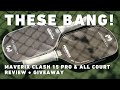 AGGRESSIVE Hybrid Paddles | Maverix Clash-15 Pro and All Court Review