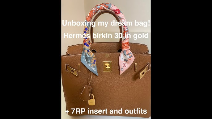 BIRKIN UNBOXING 💗 She's a Togo Birkin 25 in Magnolia and I cant belie