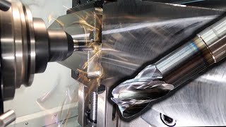 Are Necked EndMills Better for Deep Pockets? | NHM6300 Horizontal Mill | DN Solutions