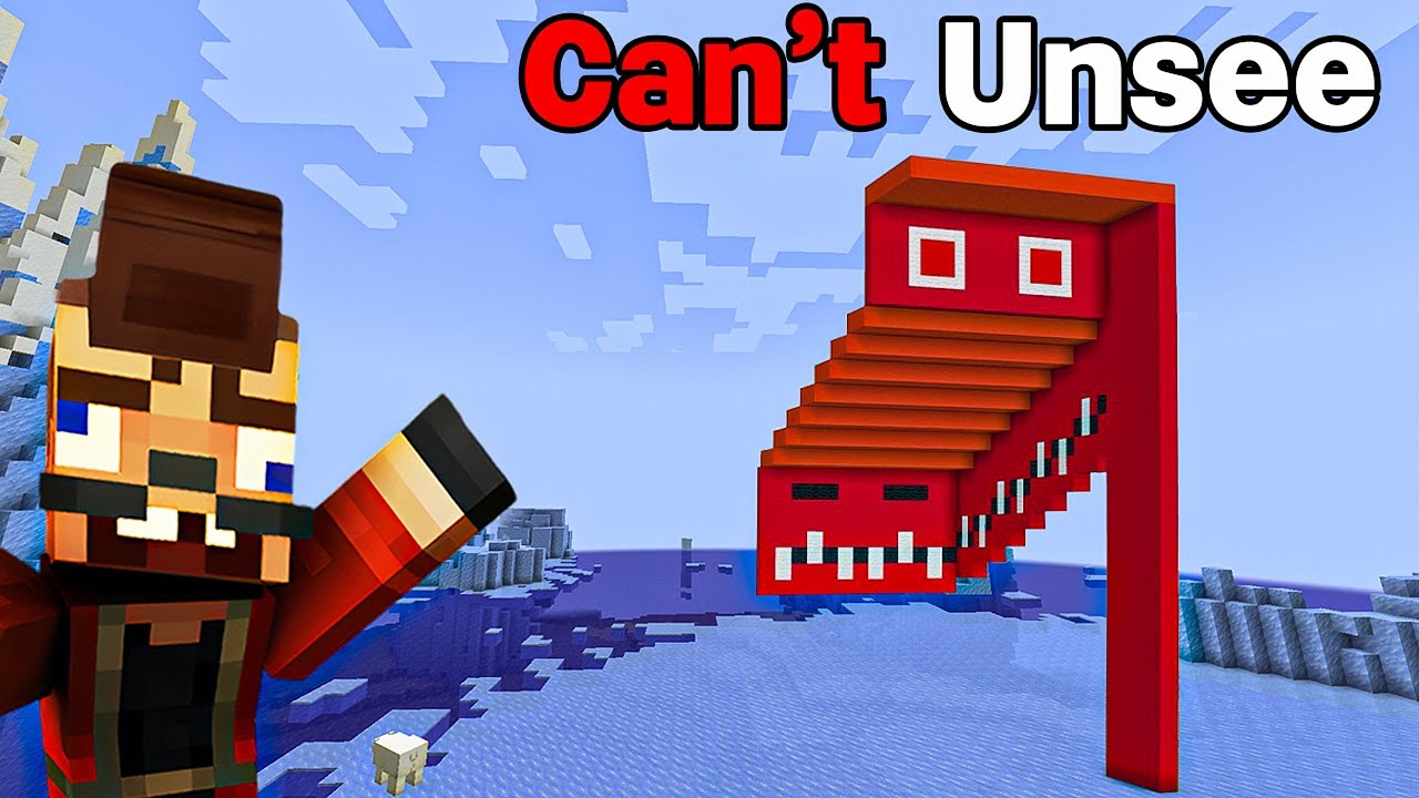 Testing Insane Things I CAN'T UNSEE in Minecraft - YouTube