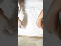 Soft White Dirt Day 3 #12daysofchristmaspresentsasmr2025 #oddlysatisfying #crunchycrumbles
