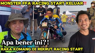 APA INI BENER TERJADI?! RAKA KOMANG DI REKRUT RACING START BUAT NAIK MONSTER MATIC FFA