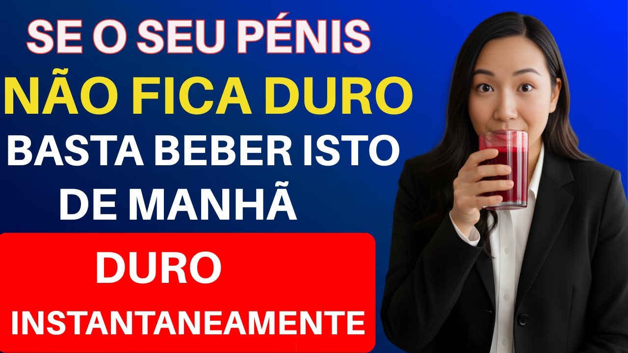Urologista revela a bebida matinal que aumenta instantaneamente o fluxo sanguíneo |