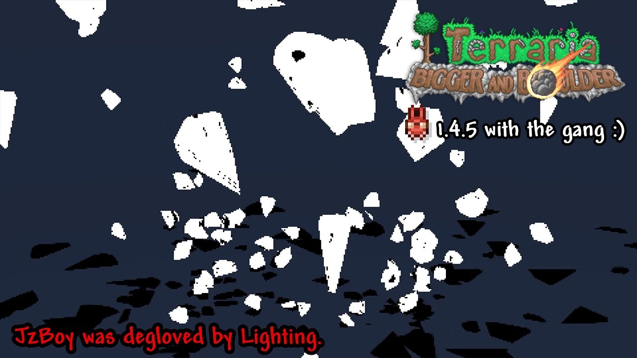 Terraria 1.4.5 - JzBoy shocking gameplay