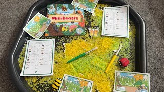 Minibeast Activity Tray for Kids 🐞 | Easy EYFS Nature Learning at Home